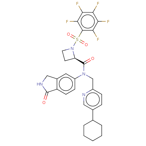 Chemical structure of BindingDB Monomer ID 549050