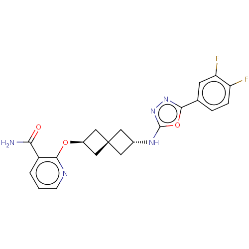 Chemical structure of BindingDB Monomer ID 549053