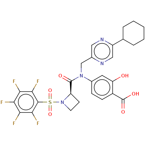 Chemical structure of BindingDB Monomer ID 549069