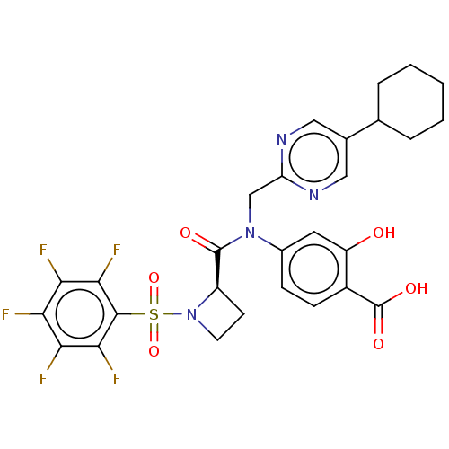 Chemical structure of BindingDB Monomer ID 549071