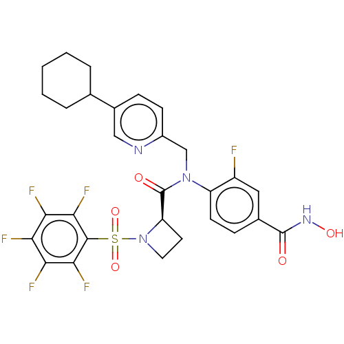 Chemical structure of BindingDB Monomer ID 549086