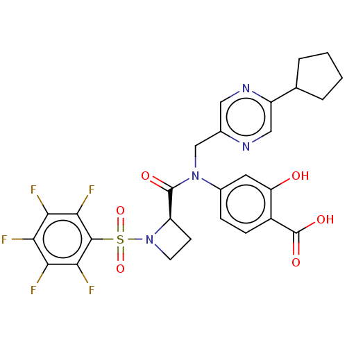 Chemical structure of BindingDB Monomer ID 549095