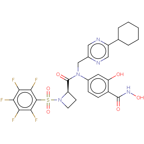 Chemical structure of BindingDB Monomer ID 549097