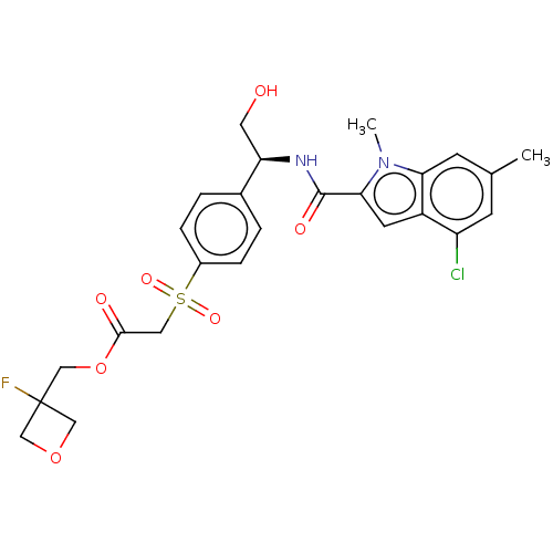 Chemical structure of BindingDB Monomer ID 549100