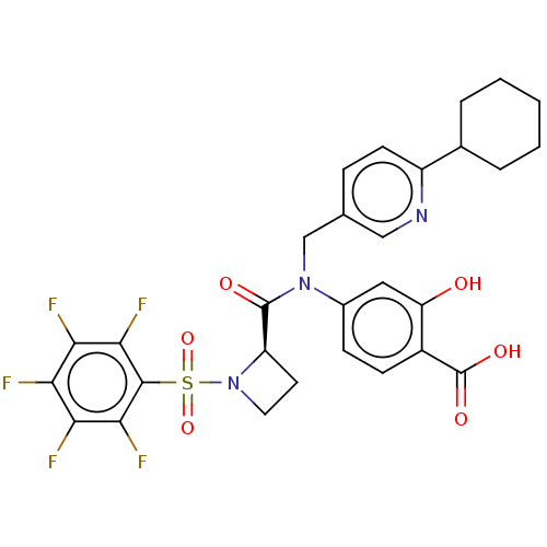 Chemical structure of BindingDB Monomer ID 549116