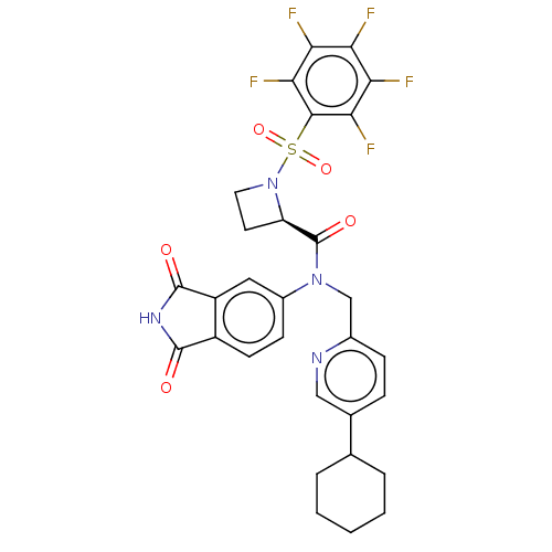 Chemical structure of BindingDB Monomer ID 549129