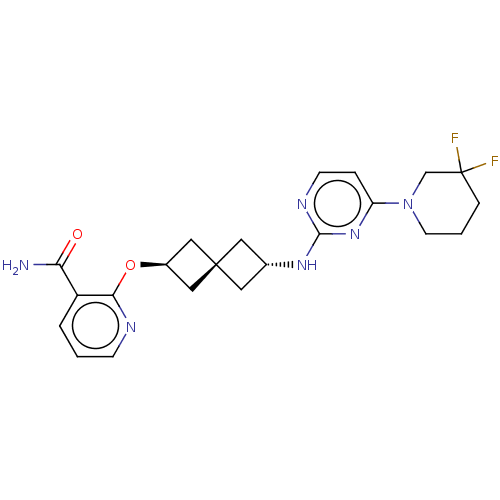 Chemical structure of BindingDB Monomer ID 549145