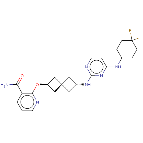Chemical structure of BindingDB Monomer ID 549153