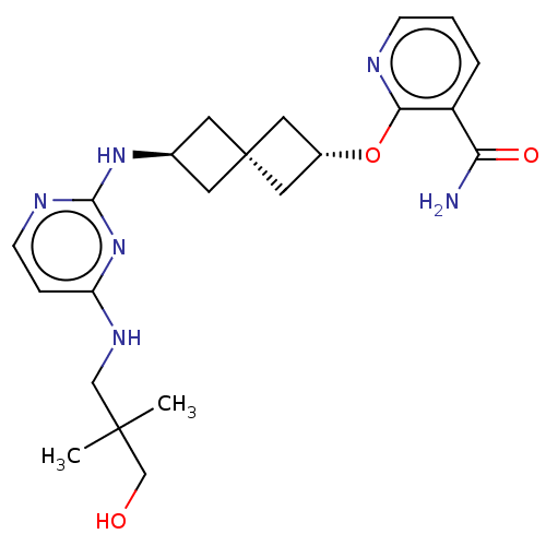 Chemical structure of BindingDB Monomer ID 549154