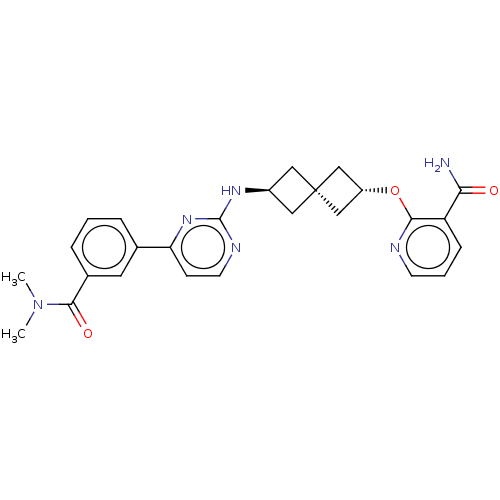 Chemical structure of BindingDB Monomer ID 549162