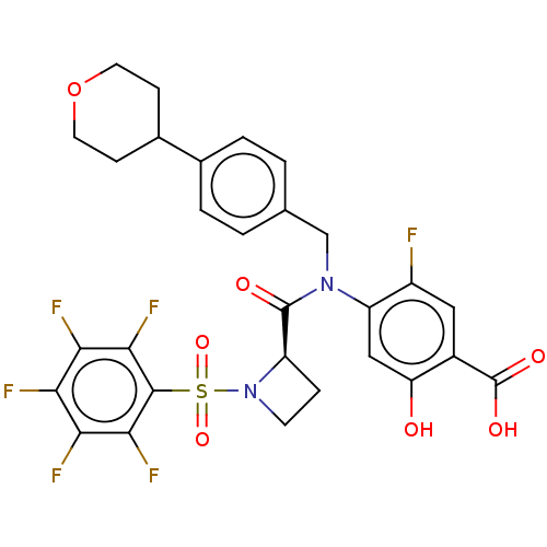 Chemical structure of BindingDB Monomer ID 549310