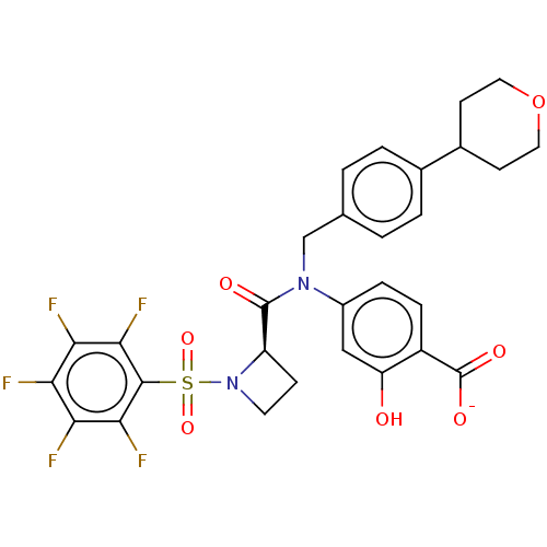 Chemical structure of BindingDB Monomer ID 549336
