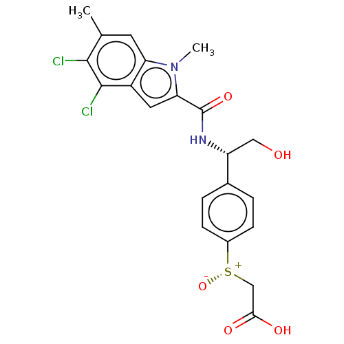 Chemical structure of BindingDB Monomer ID 549357