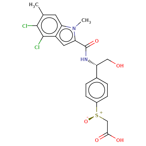 Chemical structure of BindingDB Monomer ID 549366