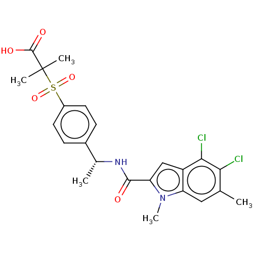 Chemical structure of BindingDB Monomer ID 549372