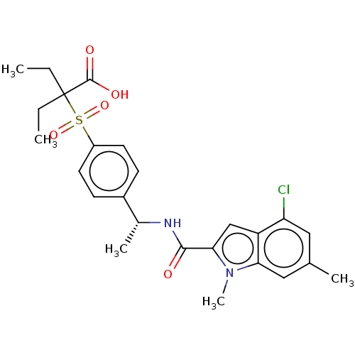 Chemical structure of BindingDB Monomer ID 549377