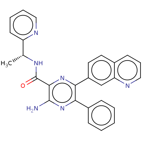 Chemical structure of BindingDB Monomer ID 549394