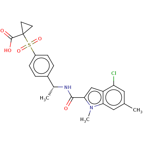 Chemical structure of BindingDB Monomer ID 549401