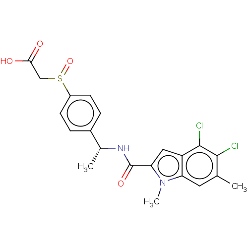 Chemical structure of BindingDB Monomer ID 549405