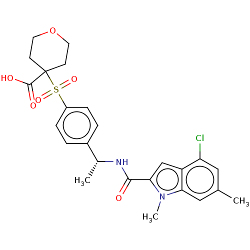 Chemical structure of BindingDB Monomer ID 549414