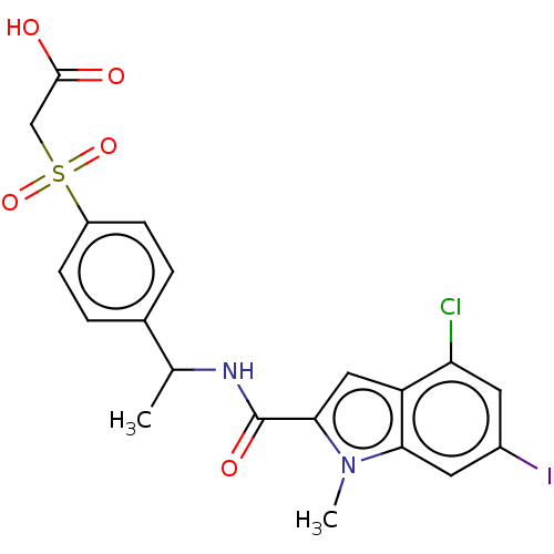 Chemical structure of BindingDB Monomer ID 549417
