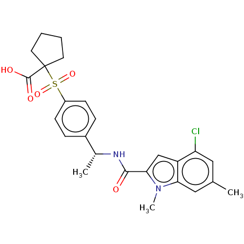 Chemical structure of BindingDB Monomer ID 549424