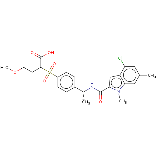 Chemical structure of BindingDB Monomer ID 549450