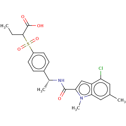 Chemical structure of BindingDB Monomer ID 549463