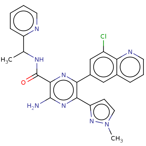 Chemical structure of BindingDB Monomer ID 549527