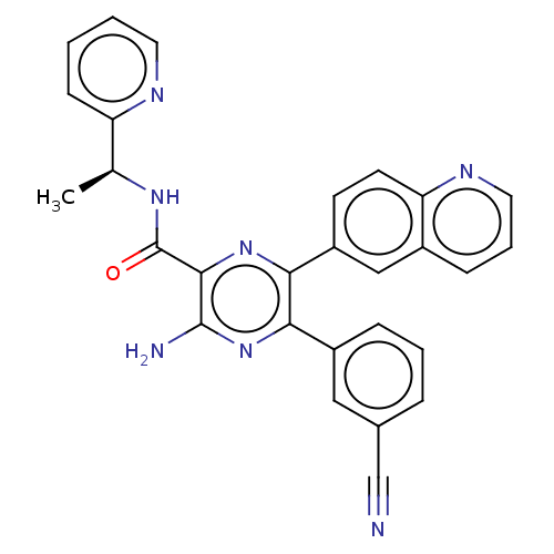Chemical structure of BindingDB Monomer ID 549533