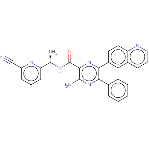 Chemical structure of BindingDB Monomer ID 549535