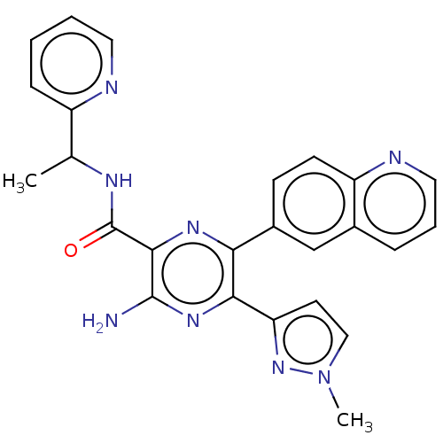 Chemical structure of BindingDB Monomer ID 549556
