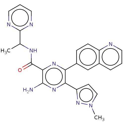 Chemical structure of BindingDB Monomer ID 549557