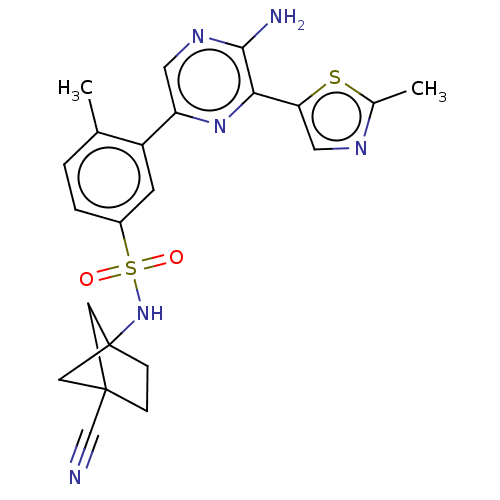 Chemical structure of BindingDB Monomer ID 549585