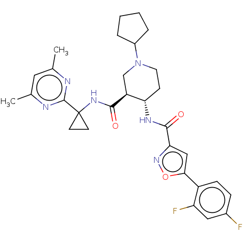 Chemical structure of BindingDB Monomer ID 549794
