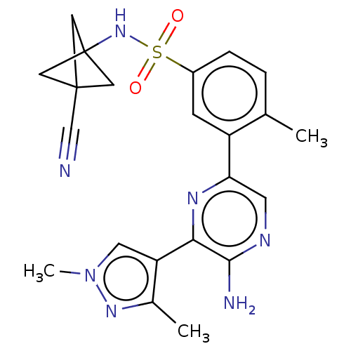 Chemical structure of BindingDB Monomer ID 549893