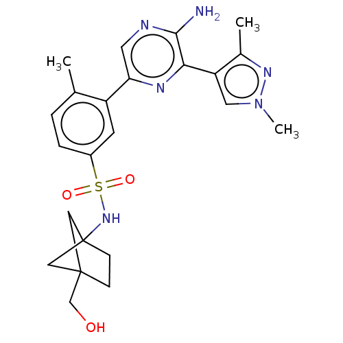 Chemical structure of BindingDB Monomer ID 549896
