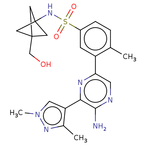 Chemical structure of BindingDB Monomer ID 549908