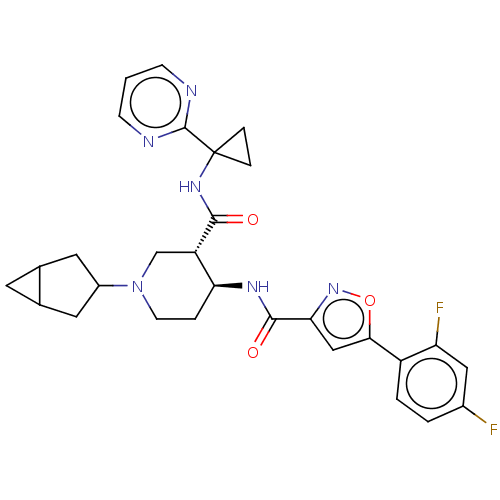 Chemical structure of BindingDB Monomer ID 549915