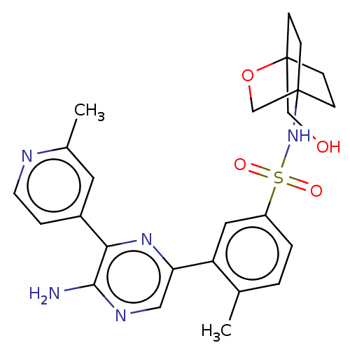 Chemical structure of BindingDB Monomer ID 549916