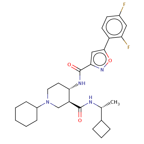 Chemical structure of BindingDB Monomer ID 549965
