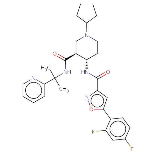 Chemical structure of BindingDB Monomer ID 549985