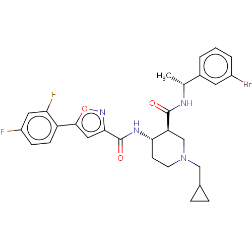 Chemical structure of BindingDB Monomer ID 550032