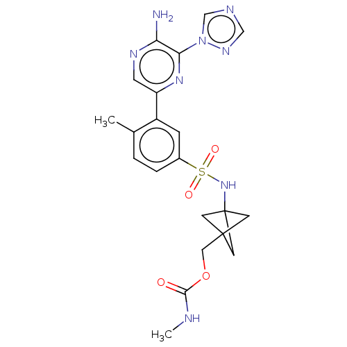 Chemical structure of BindingDB Monomer ID 550092