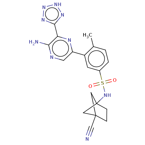 Chemical structure of BindingDB Monomer ID 550098