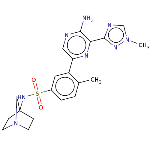 Chemical structure of BindingDB Monomer ID 550149