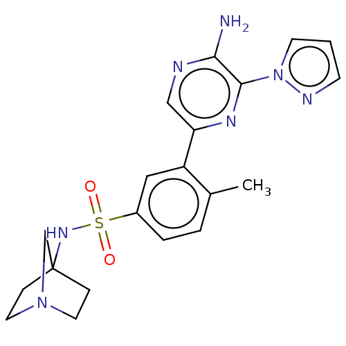 Chemical structure of BindingDB Monomer ID 550150