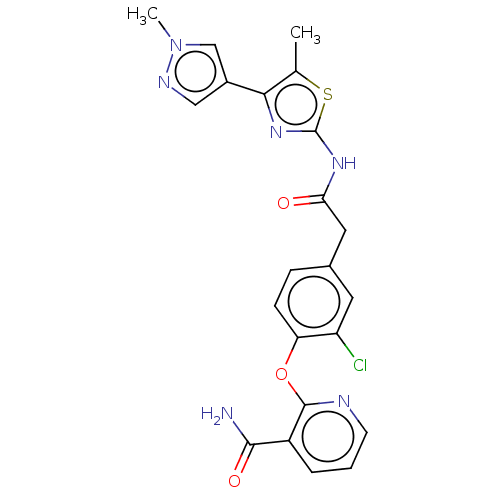 Chemical structure of BindingDB Monomer ID 550256