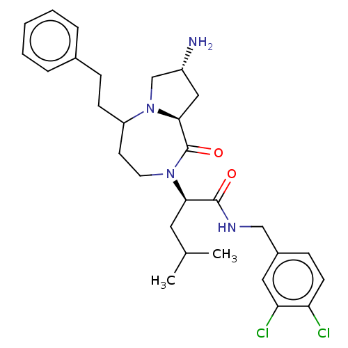 Chemical structure of BindingDB Monomer ID 550433