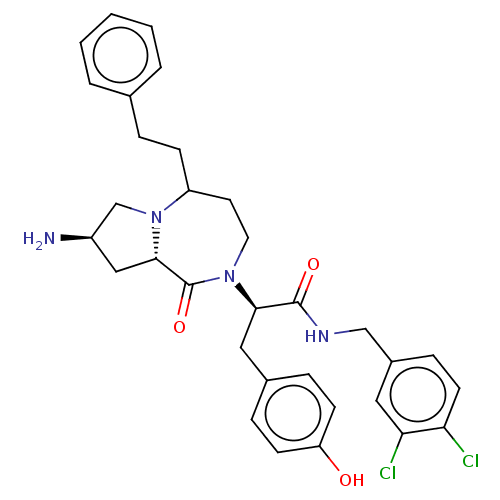 Chemical structure of BindingDB Monomer ID 550437
